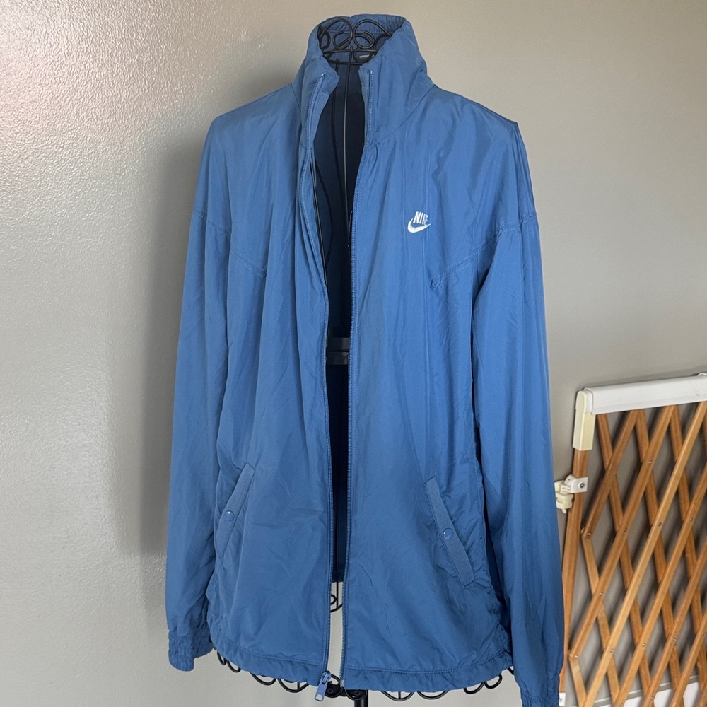 Nike Blue Windbreaker Jacket Girls